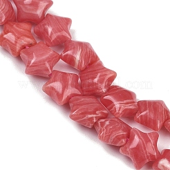 Synthetic Rhodochrosite Beads Strands&nbsp;G-Z080-A13-8mm