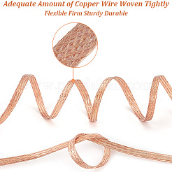 Braided Bare Copper Wire&nbsp;OCOR-WH0085-14RG