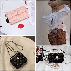 8 Sets Round & Rose Alloy Rhinestones Bag Decoration&nbsp;FIND-WR0002-42