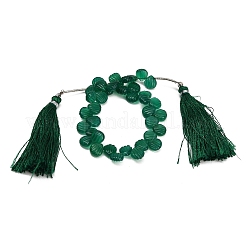 Natural Chrysoprase Carved Beads Strands&nbsp;GG-CBA0C95-D03