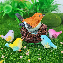 Rattan Imitation Bird's-nest&nbsp;AJEW-WH0609-144A