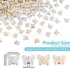 420Pcs 2 Colors CCB Plastic Beads&nbsp;CCB-PA0001-23