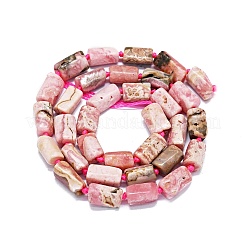 Natural Argentina Rhodonite Beads Strands&nbsp;G-O170-126