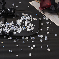 300Pcs 9 Style Electroplate Glass Beads Strands&nbsp;EGLA-BY0001-01