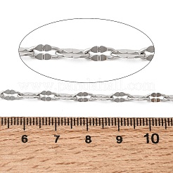 304 Stainless Steel Dapped Chains&nbsp;CHS-P029-02B-P