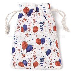 Christmas Theme Cloth Printed Storage Bags&nbsp;ABAG-F010-02A-06