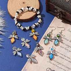 20Pcs 10 Color Evil Eye Lampwork Pendants&nbsp;FIND-CJ0001-69