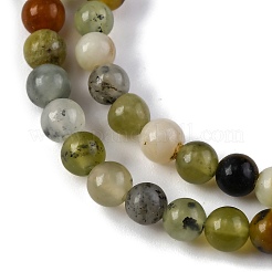 Natural New Jade Beads Strands&nbsp;LS-G-F591-16-5MM