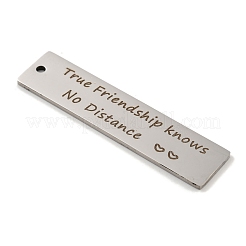 Non-Tarnish 201 Stainless Steel Big Pendants&nbsp;X-STAS-L079-027D-P