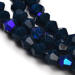 Opaque Solid Color Imitation Jade Glass Beads Strands&nbsp;LS-EGLA-A039-P4mm-L09