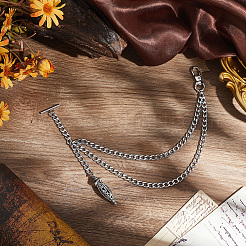 3Pcs 304 Stainless Steel Pendant Decorations&nbsp;HJEW-SC00208