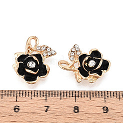 Alloy Enamel Pendants&nbsp;ENAM-T022-48KCG-01