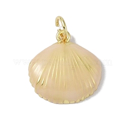 Brass Enamel Pendants&nbsp;KK-E110-07G