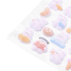 3D Puffy Resin Picture Stickers&nbsp;DIY-H179-01B