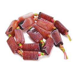 Natural Weathered Agate Beads Strands&nbsp;G-A321-F02-01C
