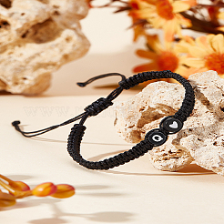 1Pc Adjustable Nylon Cord Braided Bracelets for Women Men&nbsp;BJEW-LP0001-31A-Q