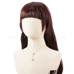 Alloy Enamel Charm & Resin Beads Lariat Necklace&nbsp;NJEW-JN03962