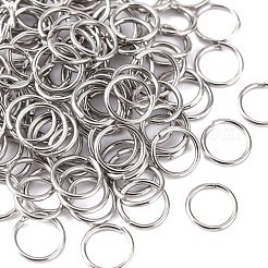 Tarnish Resistant 304 Stainless Steel Open Jump Rings&nbsp;STAS-E067-05-7mm