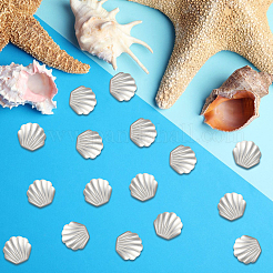 38Pcs 1-Hole Alloy Buttons&nbsp;BUTT-CY0001-20MS