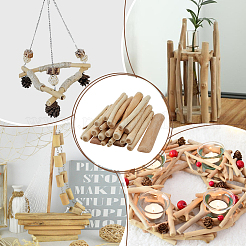 40Pcs Driftwood Pieces&nbsp;WOOD-AR0001-52