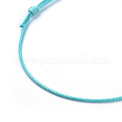 Eco-Friendly Korean Waxed Polyester Cord Bracelet Making&nbsp;BJEW-JB04256-10