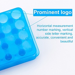 3Pcs 3 Colors 24-well PP Display Stands&nbsp;ODIS-OC0001-33