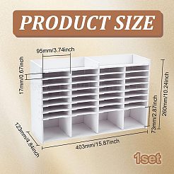 Detachable PVC Diamond Painting Tray Plate Storage Box&nbsp;AJEW-WH0513-75