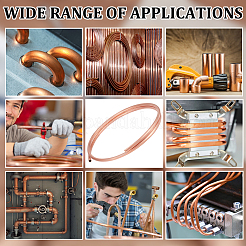 Copper Pipe for Refrigerator Freezer and Air Conditioner&nbsp;CWIR-WH0013-007B