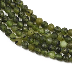 Natural Canadian Jade Beads Strands&nbsp;G-C281-A01-4mm