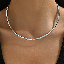 Non-Tarnish 201 Stainless Steel Collar Necklace&nbsp;QV1917-3