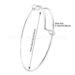 DIY Extendable Bangle with Charm Making Kit&nbsp;DIY-YW0008-28