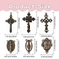 DIY Religion Pendants & Links Jewelry Making Finding Kit&nbsp;DIY-SZ0007-29