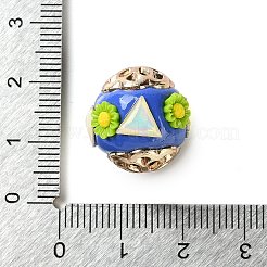 Handmade Polymer Clay Indonesia Beads&nbsp;IPDL-P005-04KCG-01