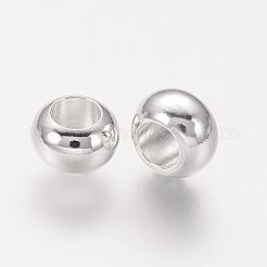 Brass Spacer Beads&nbsp;X-KK-Q083-S