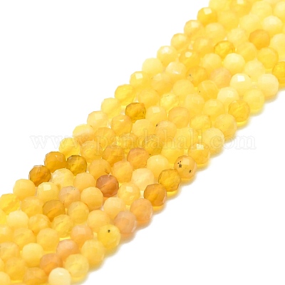 Natural Yellow Opal Beads Strands&nbsp;G-P457-A03-18-1