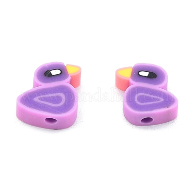 Handmade Polymer Clay Beads&nbsp;X-CLAY-C001-02-1