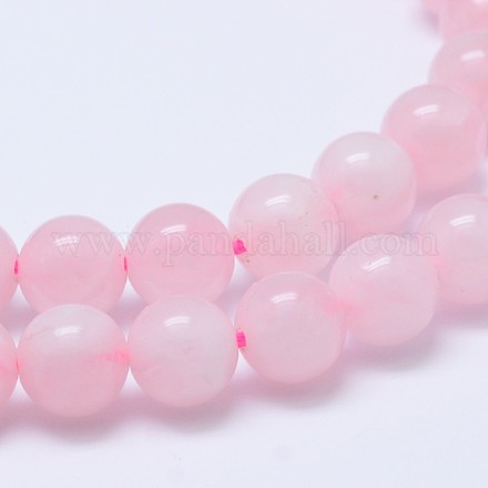 Wholesale Pink Color Natural Madagascar Rose Quartz Beads Strands ...