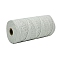 Cotton String Threads, Macrame Cord, Decorative String Threads, for DIY Crafts, Gift Wrapping and Jewelry Making, White, 3mm, about 218.72 Yards(200m)/Roll