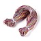Waxed Polyester Cords, Round, Colorful, 1mm, about 492.13 Yards(450m)/Bundle