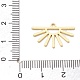Brass Pendants&nbsp;KK-B134-10G-3