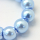Baking Paint Glass Pearl Bead Strands&nbsp;X-HY-Q003-3mm-24-3