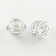 Lantern Plating Transparent Acrylic Beads&nbsp;X-PACR-S452-42-1