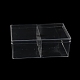 2 Grids Plastic Bead Containers with Cover&nbsp;CON-K002-03D-1