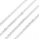 Tarnish Resistant 304 Stainless Steel Cable Chains&nbsp;CHS-F007-01P-A-1
