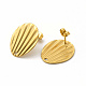 304 Stainless Steel Stud Earring Findings&nbsp;STAS-M305-21G-2