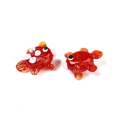 Handmade Lampwork Bumpy Beads Strands&nbsp;LAMP-T021-25H