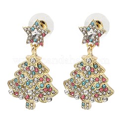 Alloy Dangle Stud Earrings&nbsp;EJEW-H173-02G-02