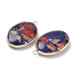 Dyed Synthetic Imperial Jasper Pendants&nbsp;G-D337-03E-G