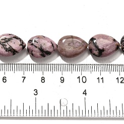 Natural Rhodonite Beads Strands&nbsp;G-P561-B10-01