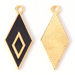 Alloy Enamel Pendants&nbsp;ENAM-N054-34F-RS